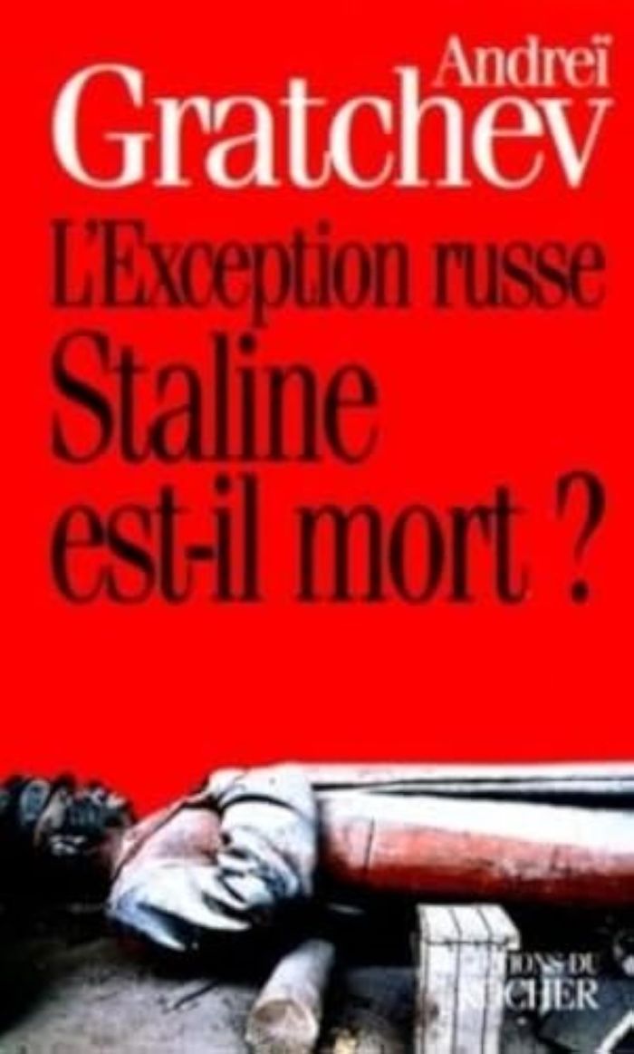 Couverture du livre « L'EXCEPTION RUSSE - STALINE EST-IL MORT ? », librairie Les Contes Infusés à Corte