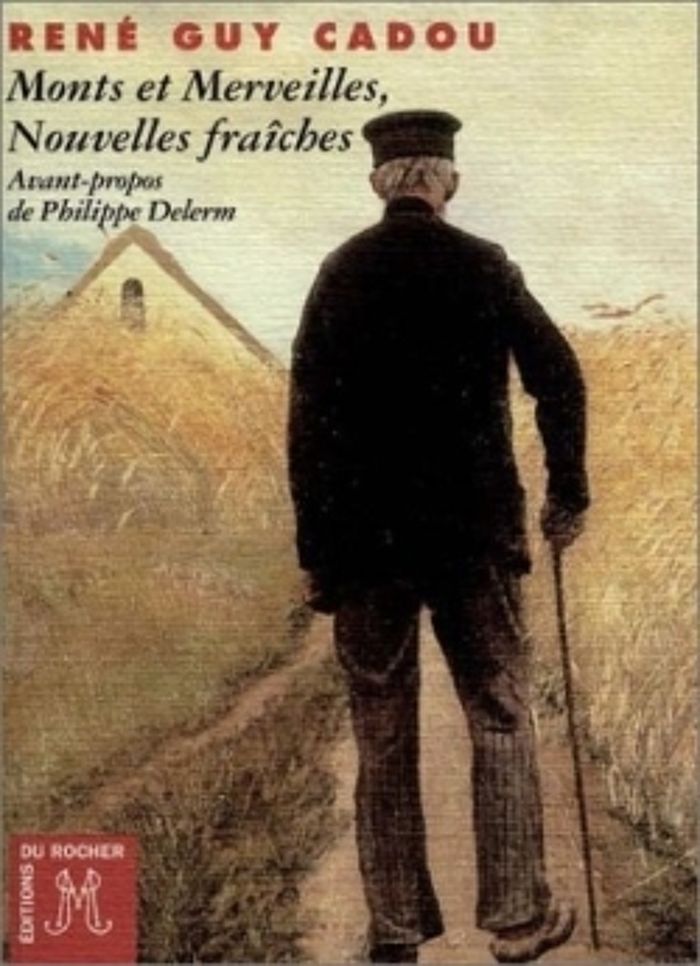 Couverture du livre « MONTS ET MERVEILLES - NOUVELLES FRAICHES » de Cadou/delerm, librairie Les Contes Infusés à Corte