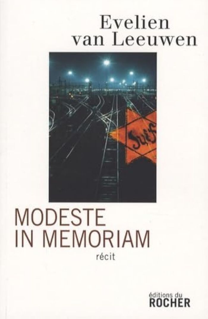 Couverture du livre « MODESTE IN MEMORIAM - SOUVENIRS LOINTAINS » de Evelien Leeuwen, librairie Les Contes Infusés à Corte