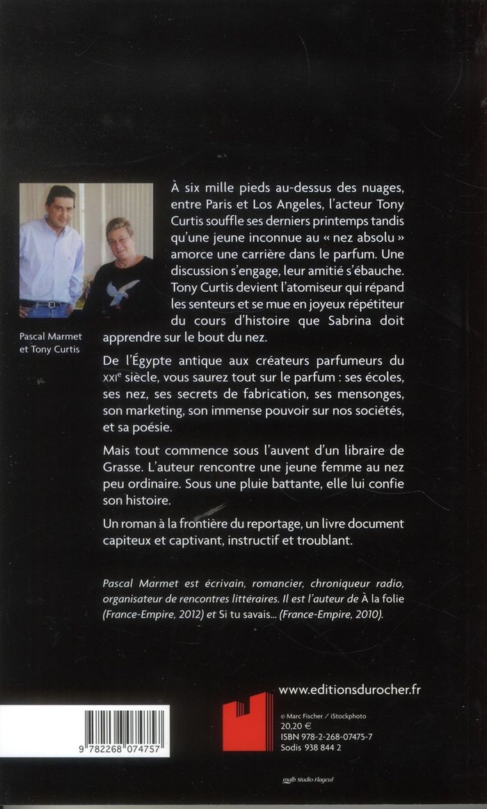 Quatrième de couverture de « LE ROMAN DU PARFUM »