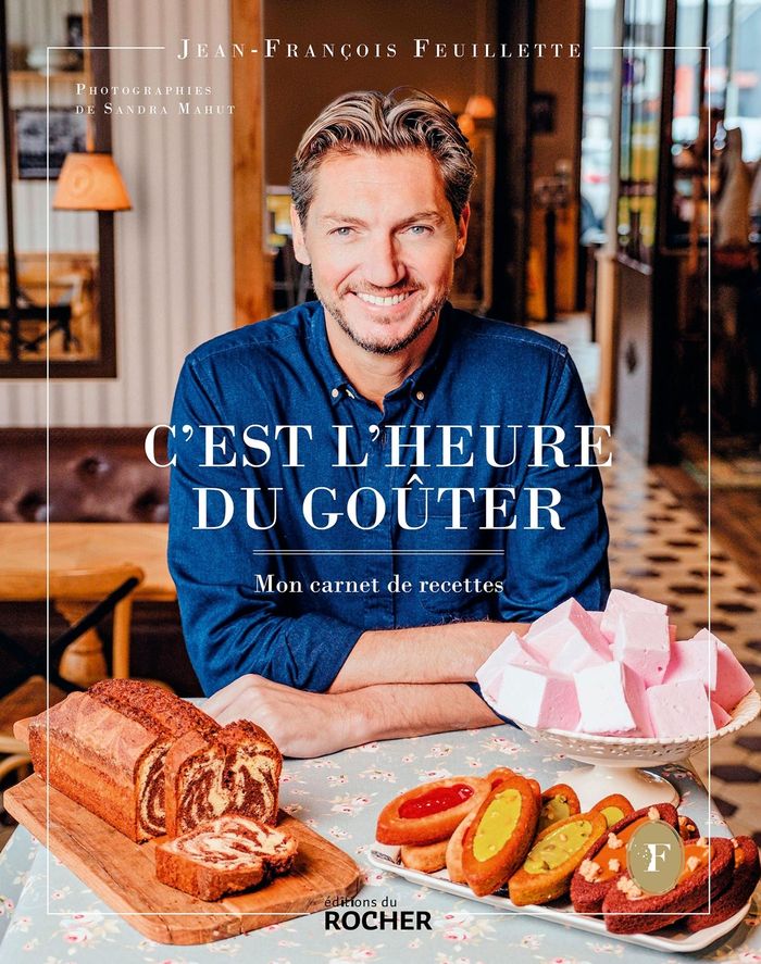 Couverture du livre « C'est l'heure du goûter : mon carnet de recettes » de Jean-François Feuillette, librairie Les Contes Infusés à Corte