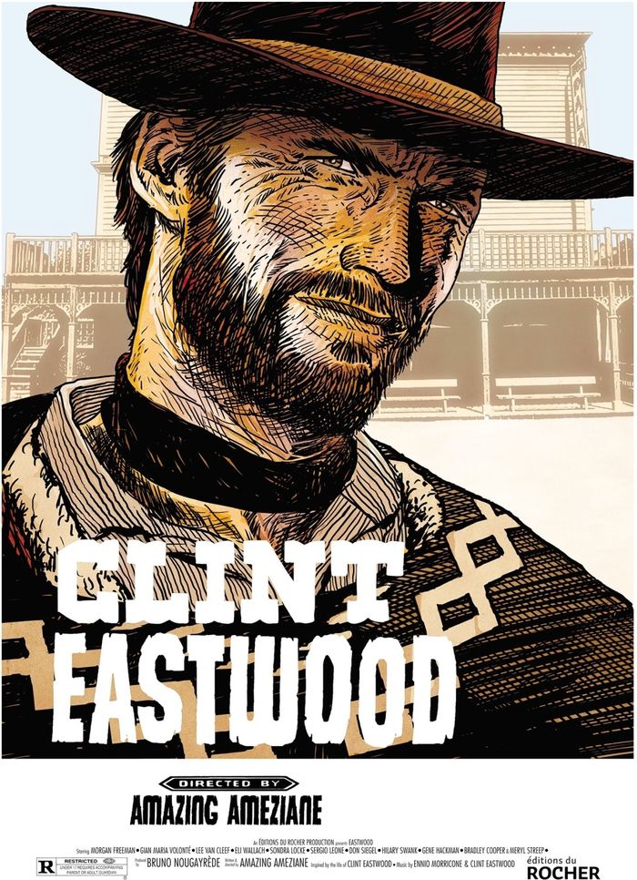 Couverture du livre « CLINT EASTWOOD », librairie Les Contes Infusés à Corte