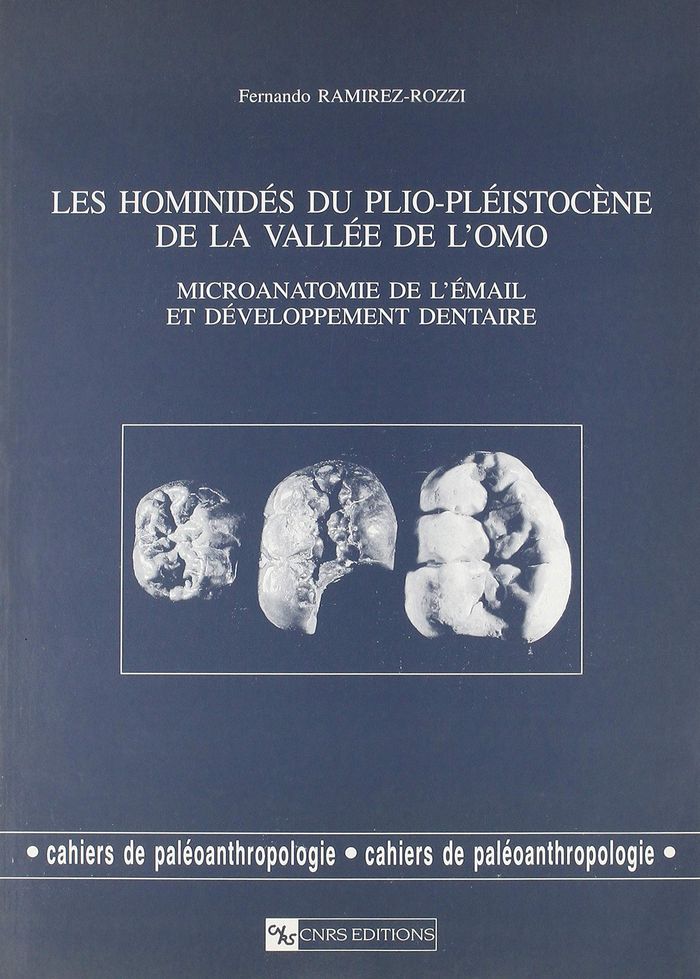 Couverture du livre « LES HOMINIDES DU PLIO-PLEISTOCENE DE LA VALLEE DE L'OMO » de Collectif, librairie Les Contes Infusés à Corte
