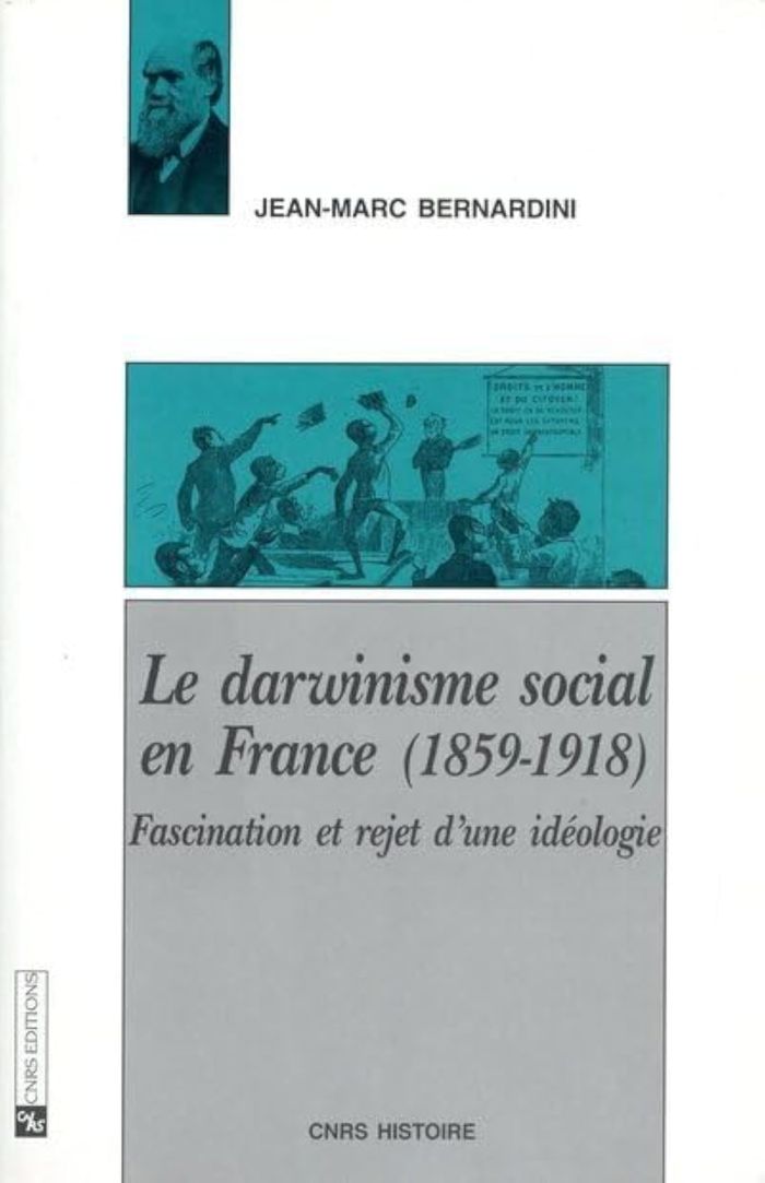 Couverture du livre « DARWINISME SOCIAL EN FRANCE (1859-1918) » de Collectif, librairie Les Contes Infusés à Corte