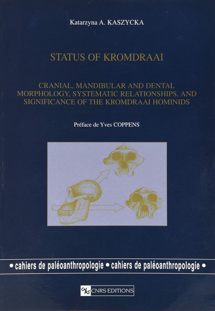 Couverture du livre « STATUS OF KROMDRAAI », librairie Les Contes Infusés à Corte
