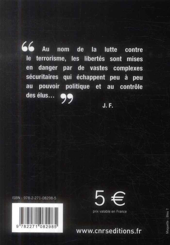 Quatrième de couverture de « Démocraties sous contrôle : la victoire posthume d'Oussama Ben Laden »