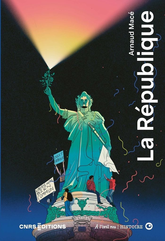 Couverture du livre « La république » de Arnaud Macé, librairie Les Contes Infusés à Corte