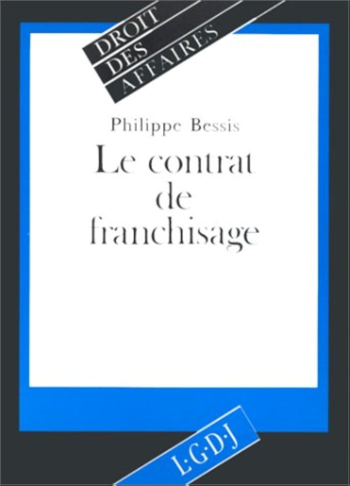 Couverture du livre « CONTRAT DE FRANCHISAGE », librairie Les Contes Infusés à Corte