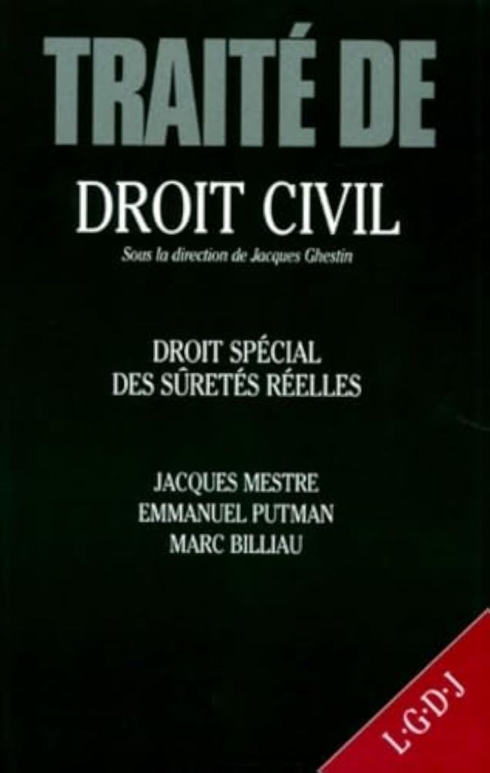 Couverture du livre « DROIT SPECIAL DES SURETES REELLES », librairie Les Contes Infusés à Corte