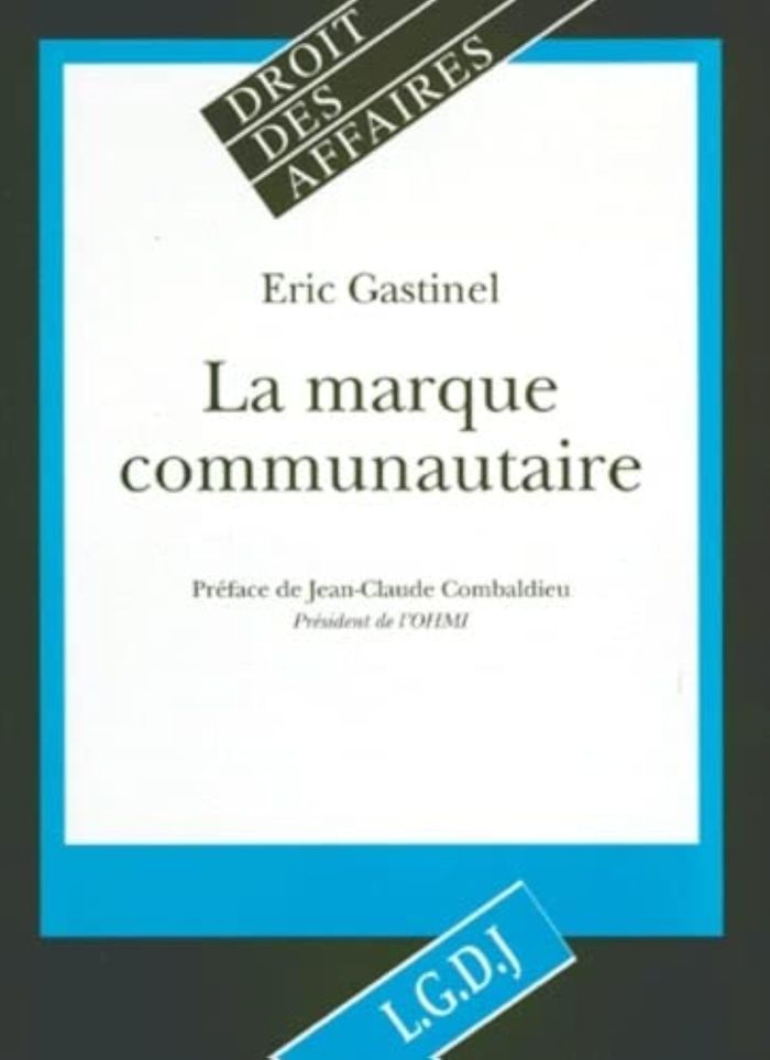 Couverture du livre « LA MARQUE COMMUNAUTAIRE » de Eric Gastinel, librairie Les Contes Infusés à Corte