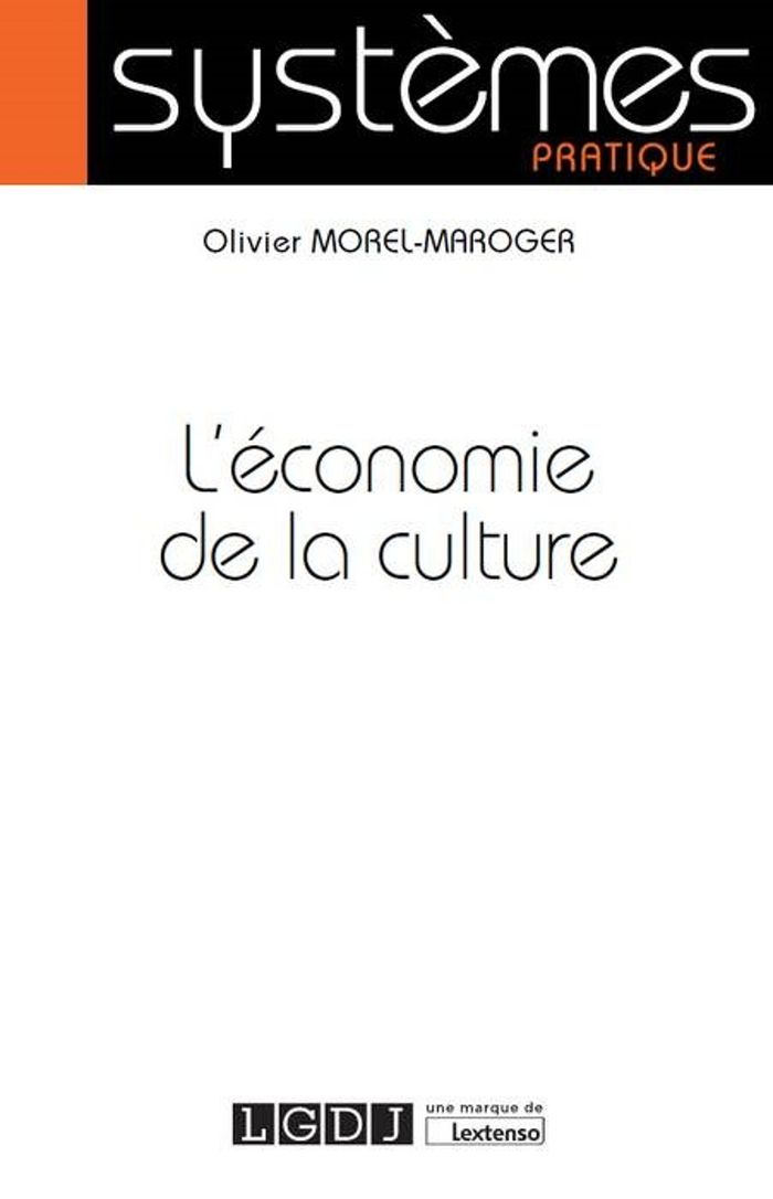 Couverture du livre « L'ECONOMIE DE LA CULTURE », librairie Les Contes Infusés à Corte