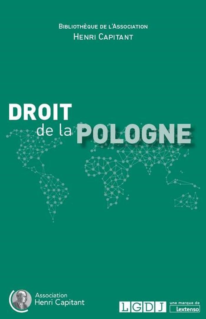 Couverture du livre « DROIT DE LA POLOGNE » de Collectif, librairie Les Contes Infusés à Corte