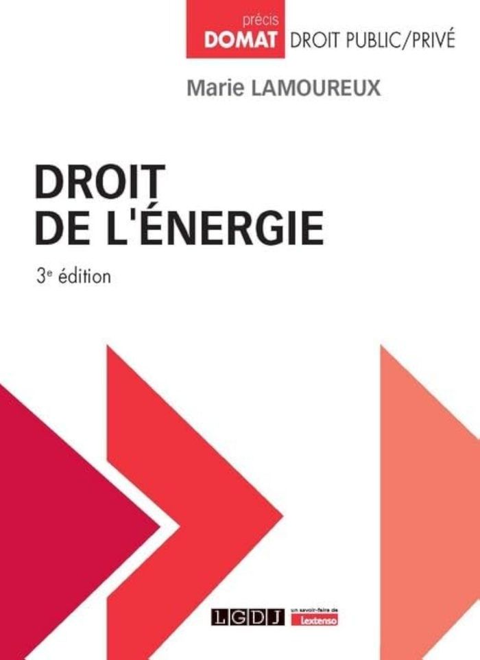 Couverture du livre « Droit de l'énergie » de Marie Lamoureux, librairie Les Contes Infusés à Corte