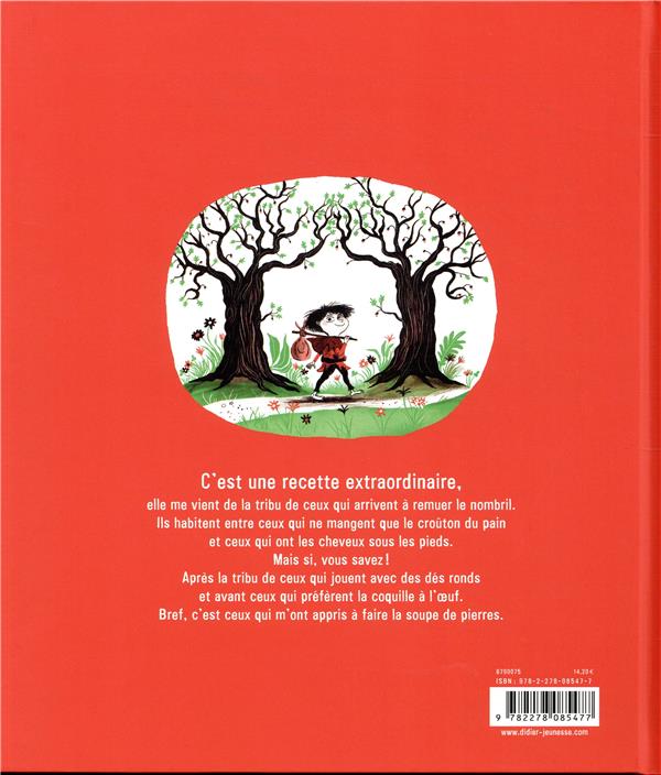 Quatrième de couverture de « La soupe de pierres »