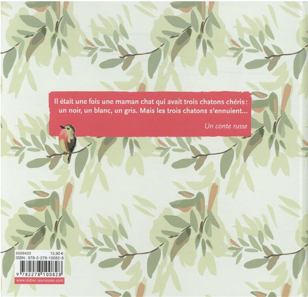 Quatrième de couverture de « A PETITS PETONS - T37 - LES TROIS CHATONS »