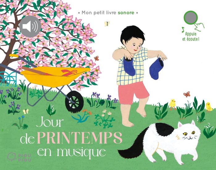 Couverture du livre « Jour de printemps en musique » de Collectif, librairie Les Contes Infusés à Corte