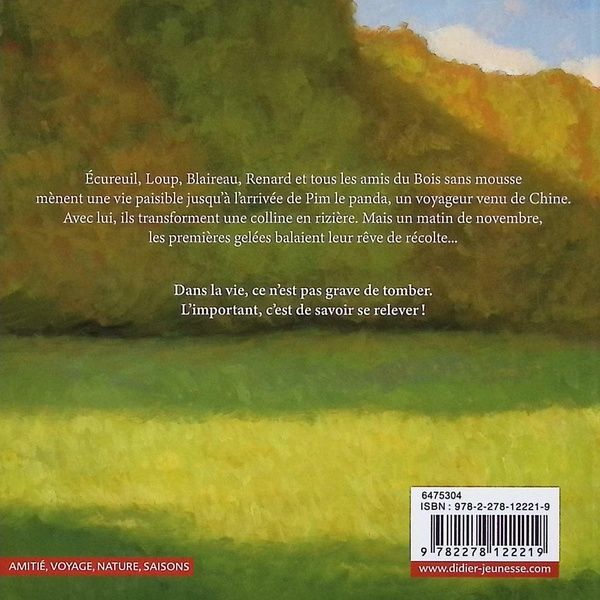 Quatrième de couverture de « Les amis du bois sans mousse »