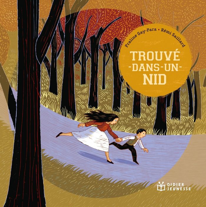 Couverture du livre « Trouvé dans un nid » de Praline Gay-Para, librairie Les Contes Infusés à Corte
