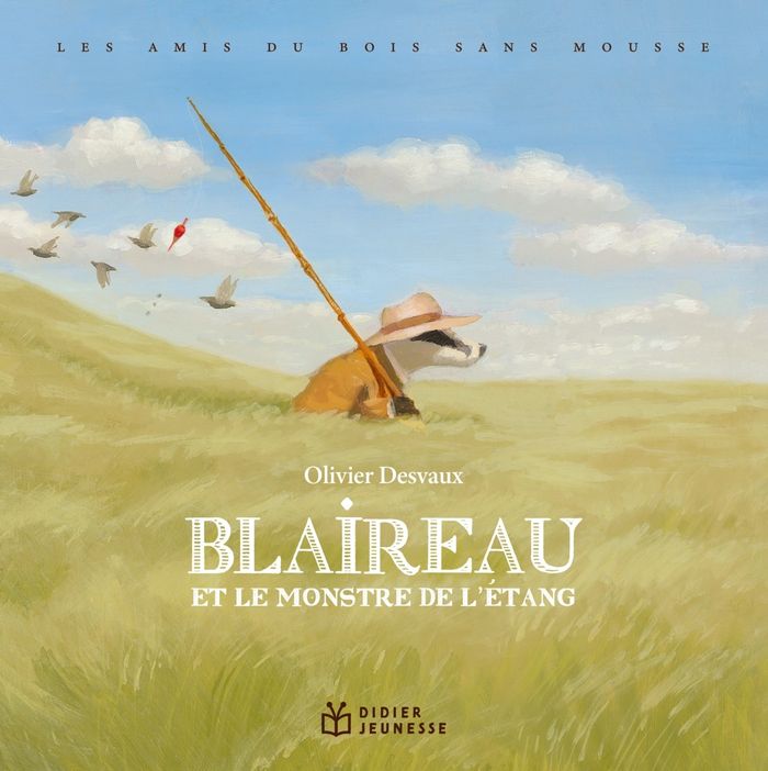 Couverture du livre « Blaireau et le monstre de l'Etang » de Olivier Desvaux, librairie Les Contes Infusés à Corte