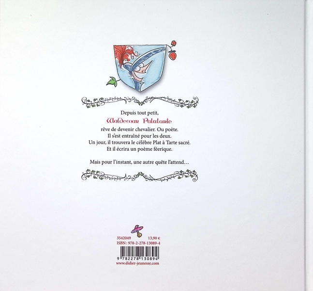 Quatrième de couverture de « La quête de la tétine magique »