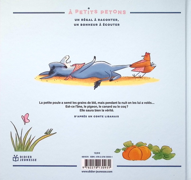 Quatrième de couverture de « La mare aux aveux »