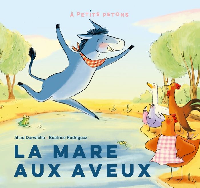 Couverture du livre « La mare aux aveux » de Ǧihād Darwīš, librairie Les Contes Infusés à Corte