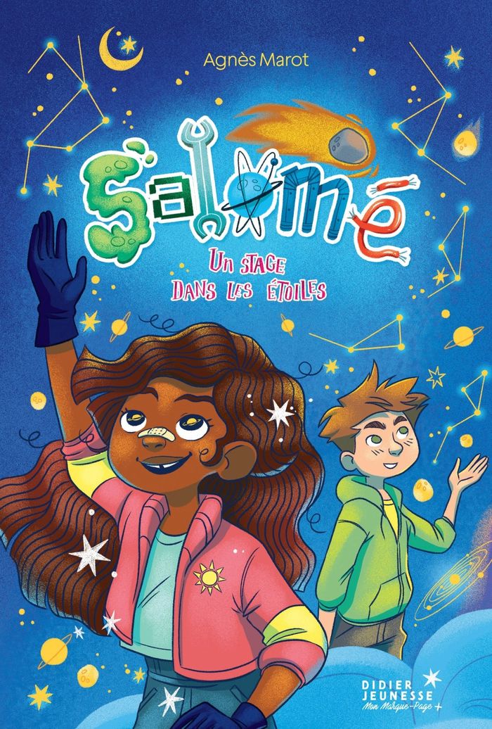 Couverture du livre « Salomé : un stage dans les étoiles », librairie Les Contes Infusés à Corte