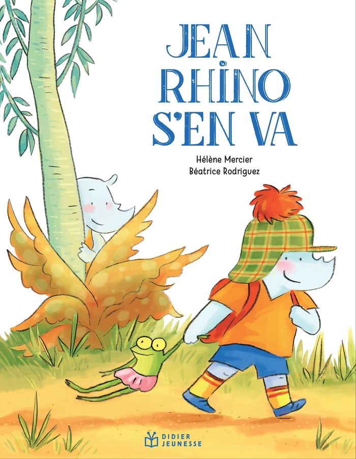 Couverture du livre « Jean Rhino s'en va », librairie Les Contes Infusés à Corte