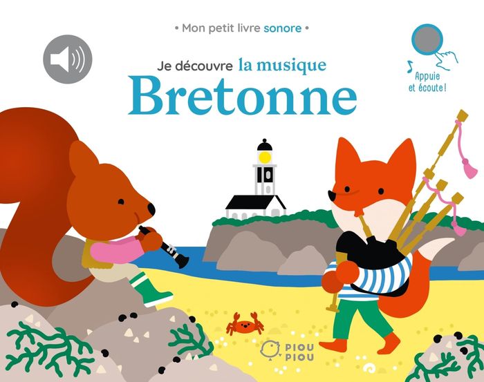 Couverture du livre « Je découvre la musique bretonne », librairie Les Contes Infusés à Corte