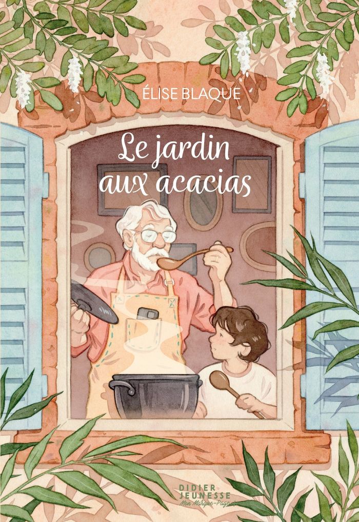 Couverture du livre « LE JARDIN AUX ACACIAS », librairie Les Contes Infusés à Corte