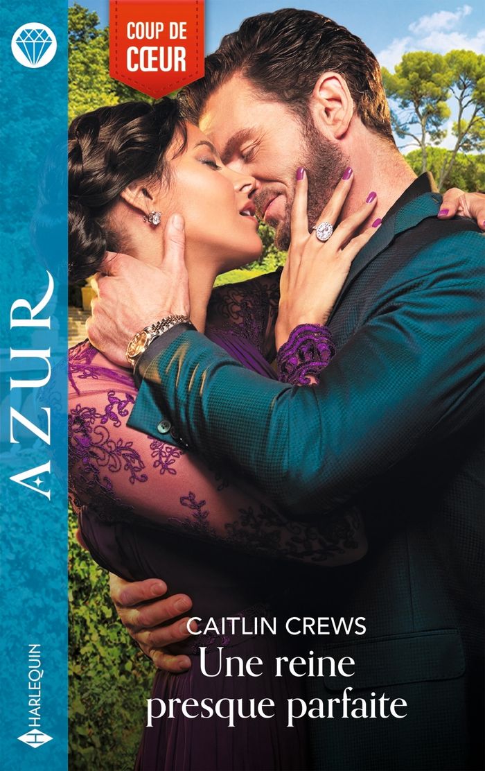 Couverture du livre « Une reine presque parfaite » de Caitlin Crews, librairie Les Contes Infusés à Corte