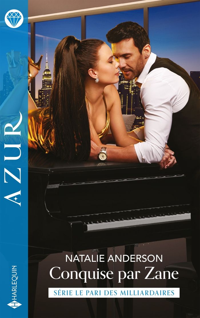 Couverture du livre « Conquise par Zane » de Natalie Anderson, librairie Les Contes Infusés à Corte