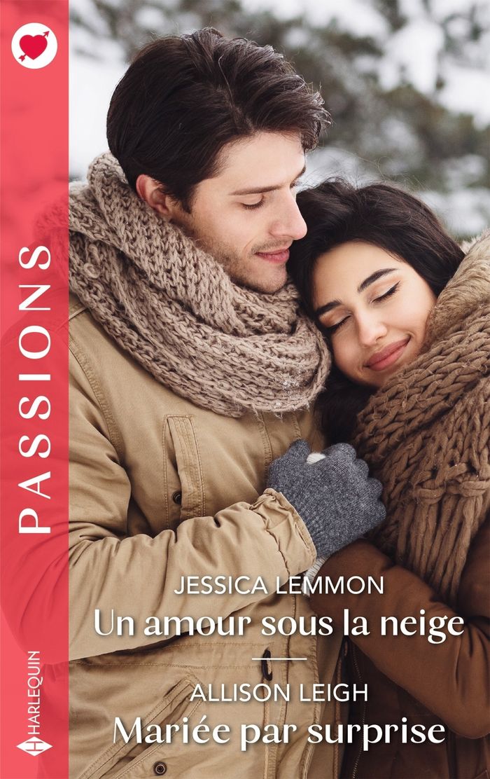 Couverture du livre « UN AMOUR SOUS LA NEIGE / MARIEE PAR SURPRISE », librairie Les Contes Infusés à Corte