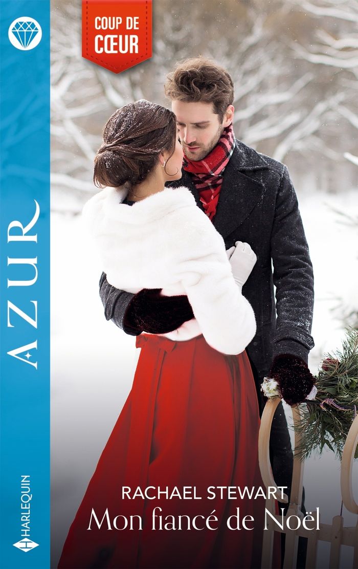 Couverture du livre « MON FIANCE DE NOEL » de Rachael Stewart, librairie Les Contes Infusés à Corte