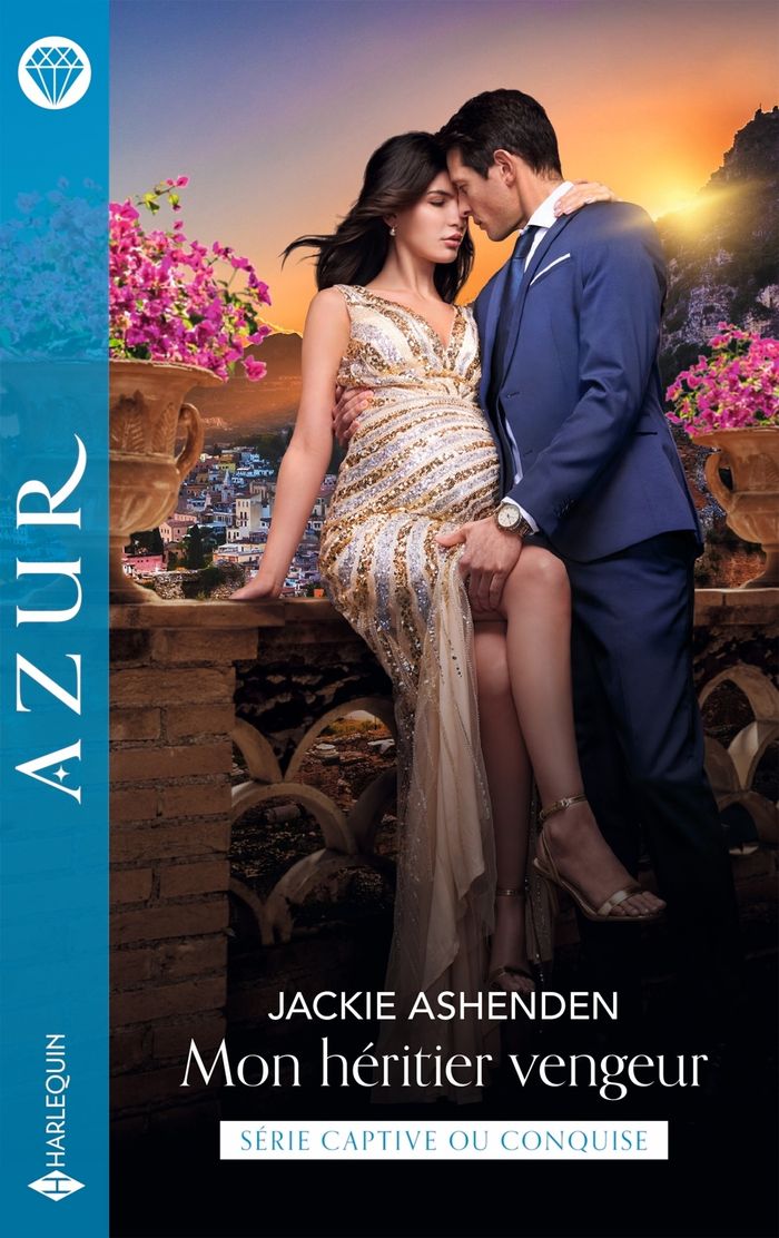 Couverture du livre « CAPTIVE OU CONQUISE - T02 - MON HERITIER VENGEUR » de Jackie Ashenden, librairie Les Contes Infusés à Corte