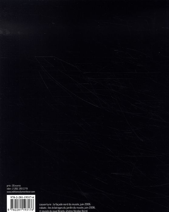 Quatrième de couverture de « LE MUSEE DU QUAI BRANLY »