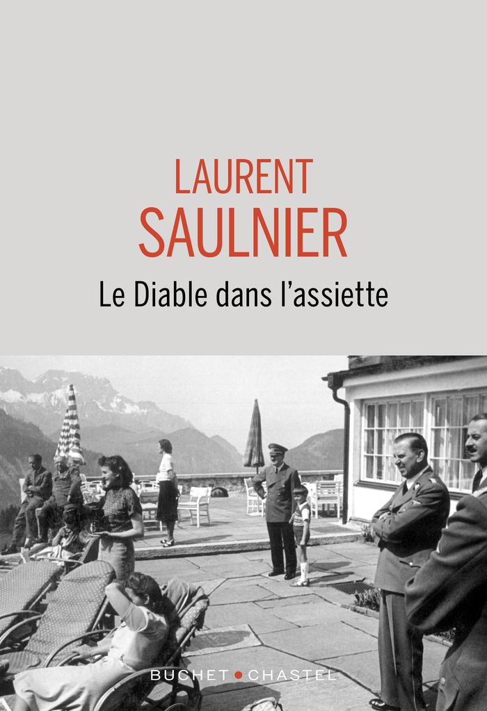 Couverture du livre « Le diable dans l'assiette : roman » de Laurent Saulnier, librairie Les Contes Infusés à Corte