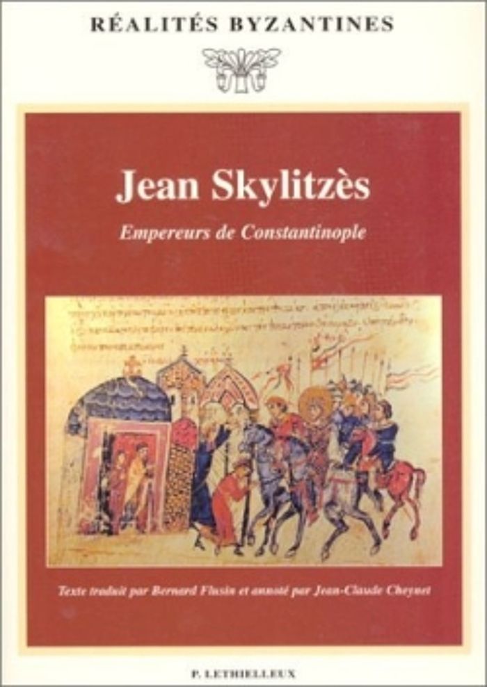 Couverture du livre « EMPEREURS DE CONSTANTINOPLE » de Skylitzes/cheynet, librairie Les Contes Infusés à Corte