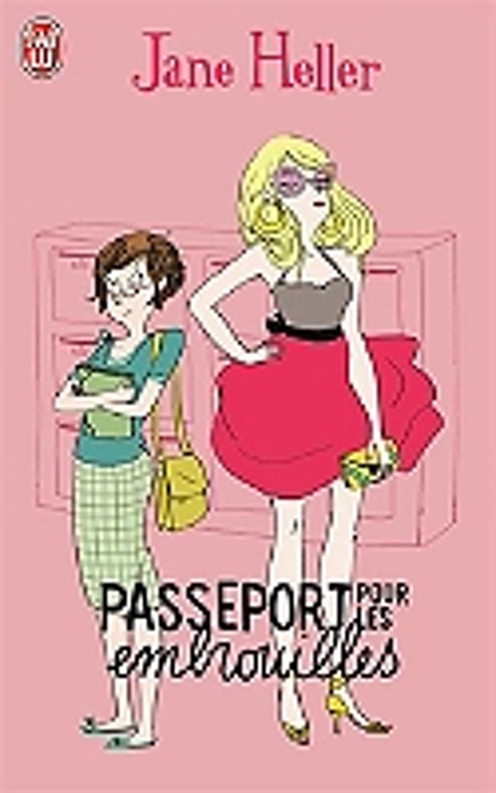 Couverture du livre « PASSEPORT POUR LES EMBROUILLES » de Jane Heller, librairie Les Contes Infusés à Corte