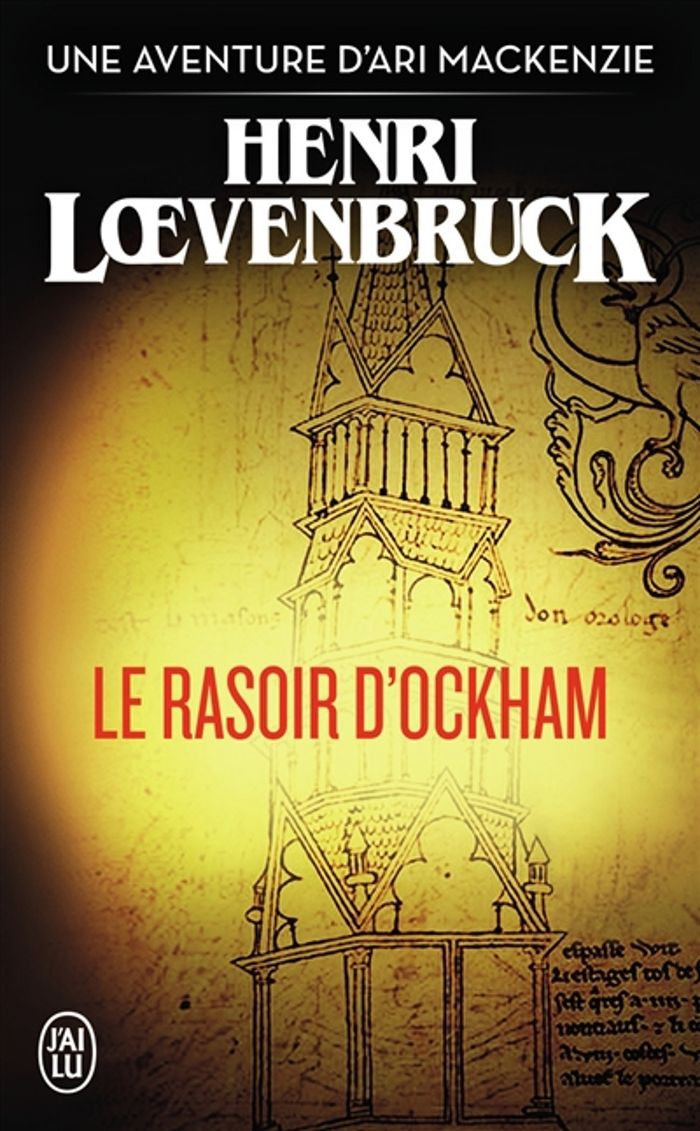 Couverture du livre « Le rasoir d'Ockham » de Henri Loevenbruck, librairie Les Contes Infusés à Corte