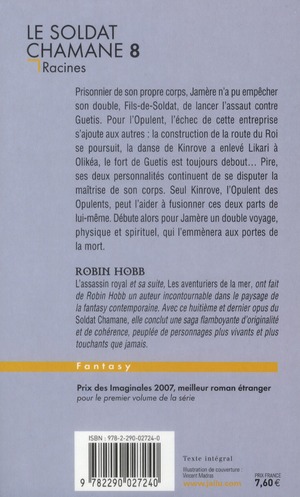 Quatrième de couverture de « Racines »