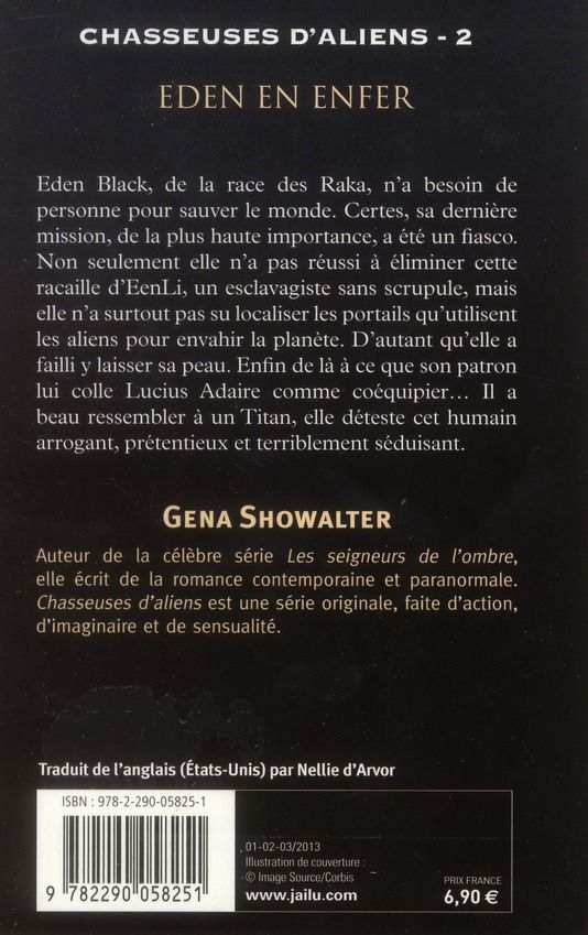 Quatrième de couverture de « CHASSEUSES D'ALIENS - T02 - EDEN EN ENFER »