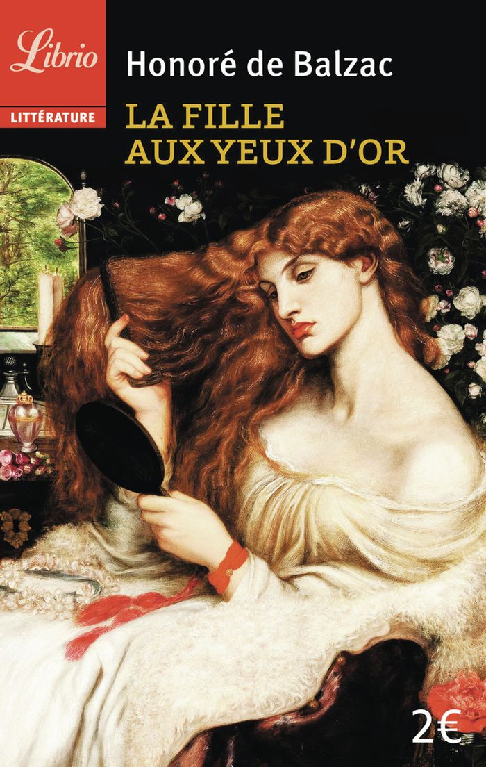 Couverture du livre « La fille aux yeux d'or : dernier épisode de l'"Histoire des Treize" », librairie Les Contes Infusés à Corte