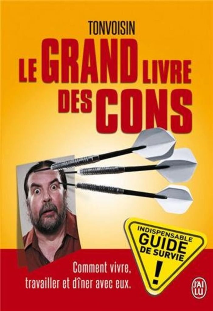 Couverture du livre « LE GRAND LIVRE DES CONS » de Tonvoisin, librairie Les Contes Infusés à Corte