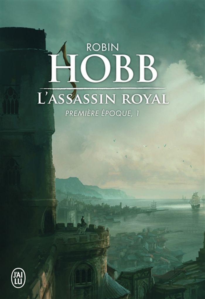 Couverture du livre « L'assassin royal » de Robin Hobb, librairie Les Contes Infusés à Corte