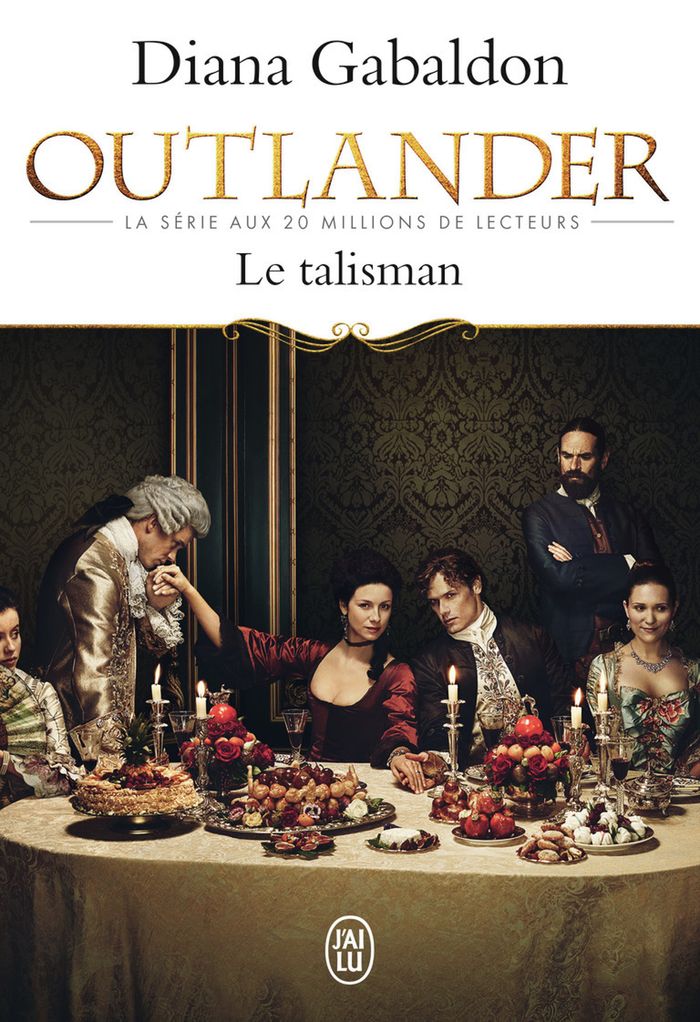 Couverture du livre « OUTLANDER - T02 - LE TALISMAN », librairie Les Contes Infusés à Corte