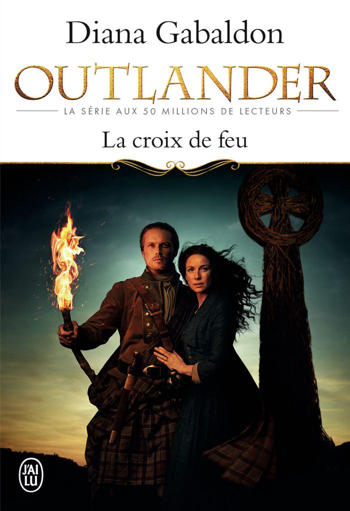 Couverture du livre « La croix de feu » de Diana Gabaldon, librairie Les Contes Infusés à Corte