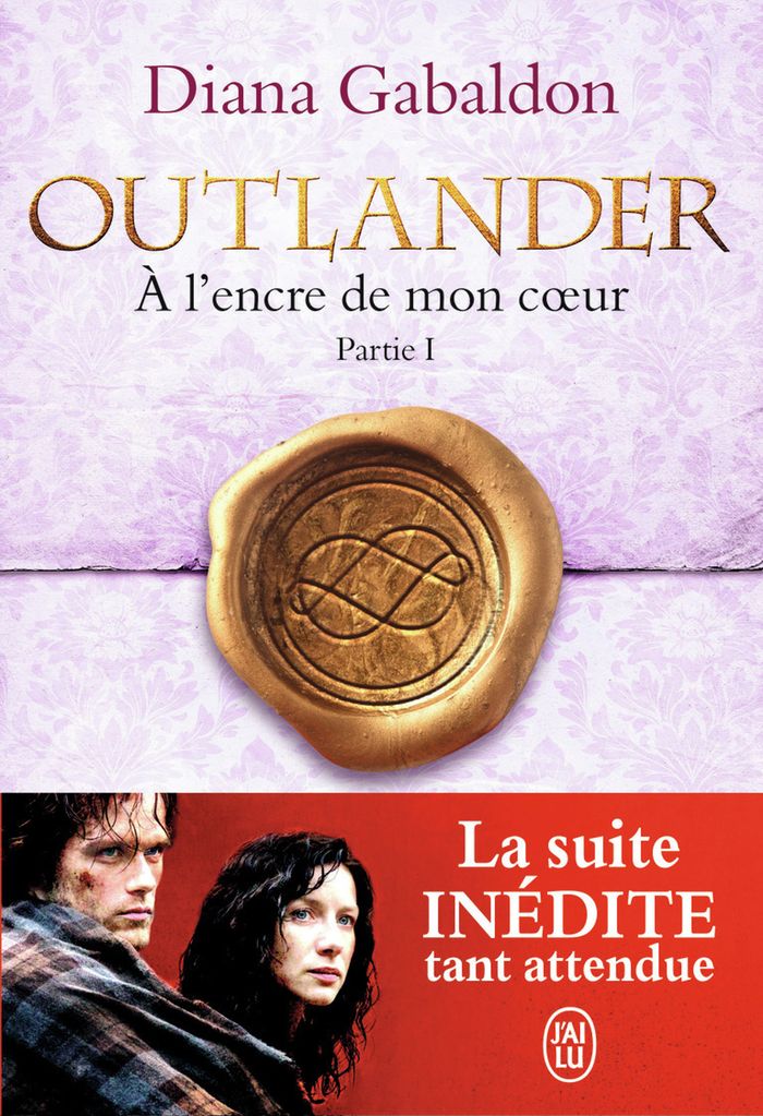 Couverture du livre « À l'encre de mon coeur » de Diana Gabaldon, librairie Les Contes Infusés à Corte