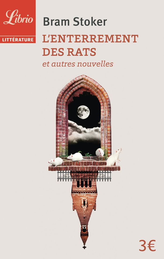 Couverture du livre « L'enterrement des rats : et autres nouvelles » de Bram Stoker, librairie Les Contes Infusés à Corte