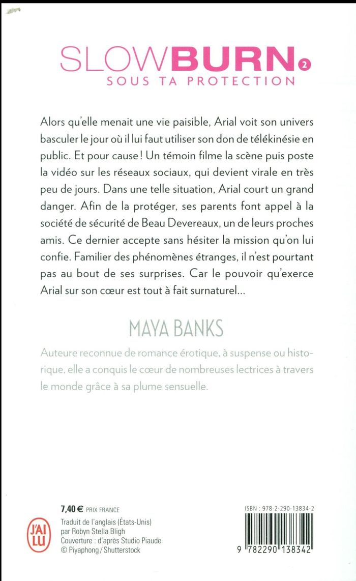 Quatrième de couverture de « Sous ta protection »